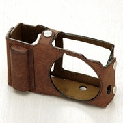 SIGMA DP メリル汎用本革ケース チョコレート×ブラウン bs-dpm3-c