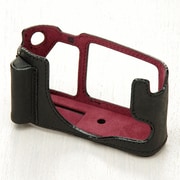 ソニーRX1/RX1R用本革カメラケース ブラック bs-rx1b-b