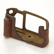 ソニーRX1/RX1R用本革カメラケース チョコレート bs-rx1b-c