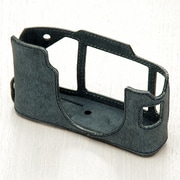 フジ X100S用本革カメラケース ネイビー bs-x100s-nv