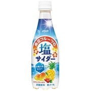 南国フルーツの塩サイダー [炭酸飲料  410ml×24本]