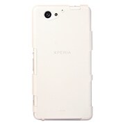 J-XPA2-02CL [Xperia A2 SO-04F専用 ソフトケース 液晶保護フィルム付き クリア]