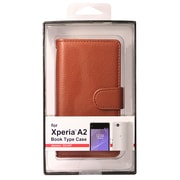 J-XPA2-03BR [Xperia A2 SO-04F専用 手帳型ケース ブラウン]