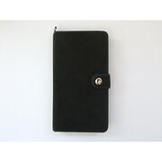 汎用手帳型マルチタイプケース スエード BK