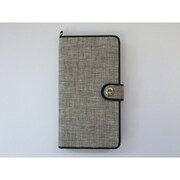 汎用手帳型マルチタイプケース ライトデニム BK
