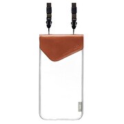 スマートフォンファッション防水ポーチ キャメル