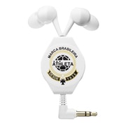 リール付きカナル型ヘッドホン ホワイト MXH-ATH100RWH