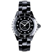 オートマティック J12 ブラック セラミック ダイヤモンドインデックス 38mm 並行輸入品 H1626