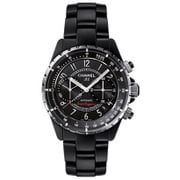 オートマティック クロノグラフ J12 スーパーレッジェーラ ブラックセラミック 41mm 並行輸入品 H3409