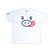 BU1132361 [美豚シリーズ PERO美豚 つむぎ天竺半袖Tシャツ M 美白 オフホワイト]