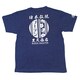 BU1132377 [日本伝統 豊天商店 つむぎ天竺半袖Tシャツ M 藍 インディゴ]