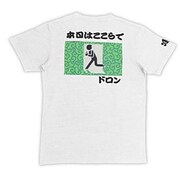 BU1132387 [ここらでドロン つむぎ天竺半袖Tシャツ L 美白 オフホワイト]