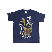 BU1142213 [キリンヒール つむぎ天竺半袖Tシャツ L 藍 インディゴ]