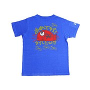BU1142215 [おめでタイ つむぎ天竺半袖Tシャツ L 群青 ロイヤルブルー]