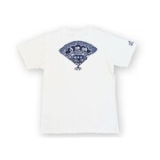 BU1142222 [蛸焼きクルーネック　つむぎ天竺半袖Tシャツ L 美白 オフホワイト]
