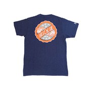 BU1142223 [大阪名物鯛やき つむぎ天竺半袖Tシャツ L 藍 インディゴ]