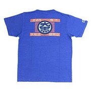 BU1142226 [大黒クルーネック つむぎ天竺半袖Tシャツ L 群青 ロイヤルブルー]