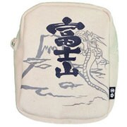 富士山 フック付き ポーチ アイボリー BUZ040229
