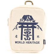 日本一富士山 フック付き ポーチ アイボリー BUZ040243