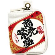 言魂ことだま 商売繁盛 フック付き コインケース オフホワイト BUZ040017