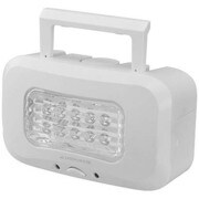 水と塩で発電するLEDランタン ホワイト GH-LED10WBA-WH