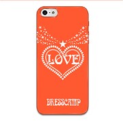 ip5-70242 [70242 LOVEハート(赤) iPhone SE/5s/5用]