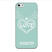 ip5-70243 [70243 LOVEハート(青) iPhone SE/5s/5用]