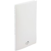 AQUA DROPs クリヤーブック A4 20枚 白 N-5000-0