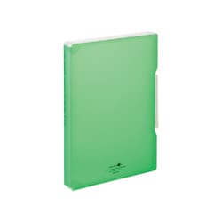 AQUA DROPs ファイルケース A4 270枚 黄緑 A-5029-6