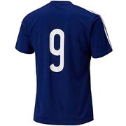D08803 [JFA サッカー日本代表 ホームレプリカTシャツ IKF60 No.9 メンズ J4XO ブルー]