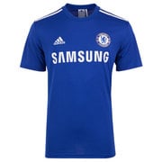 M00028 [2014-15 チェルシーFC ホーム レプリカユニフォーム 半袖Tシャツ メンズ LMD34 4XOサイズ チェルシーブルー×ホワイト]