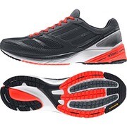 ADIZERO TEMPO 6 WIDE ランニングシューズ レディース 27.0cm ナイトグレー/ナイトグレー/ソーラーレッド [M25622]