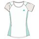 M39328 [W ACTIVETRAINING カラーブロック 半袖 T シャツ ITT44 レディース Sサイズ ホワイト]