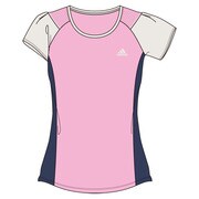 M39329 [W ACTIVETRAINING カラーブロック 半袖 T シャツ ITT44 レディース Mサイズ フロストピンクF14]