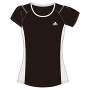 M39331 [W ACTIVETRAINING カラーブロック 半袖 T シャツ ITT44 レディース J/S ブラック]