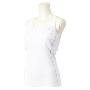 M39496 [W ACTIVEGYM カップ付き フィットタンクトップ ITU30 レディースLサイズ ホワイト]