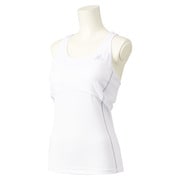 M39496 [W ACTIVEGYM カップ付き フィットタンクトップ ITU30 レディースOTサイズ ホワイト]