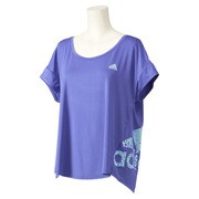 M39507 [W ACTIVEGYM ロゴ ルーズ T シャツ ITU32 レディース OTサイズ パワーパープルF14]