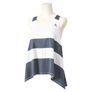 M39516 [W ACTIVEGYM フレアー タンクトップ ITU35 レディース Sサイズ ホワイト]