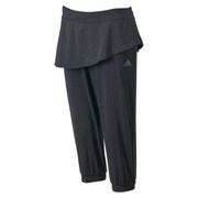 M39562 [W ACTIVEGYM スカート付き カプリパンツ ITU47 レディース Sサイズ ブラック]