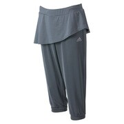 M39564 [W ACTIVEGYM スカート付き カプリパンツ ITU47 レディース OTサイズ ボールドオニキス]