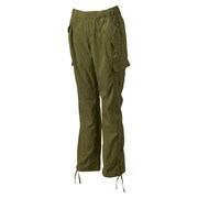 M39601 [W ESSENTIALS タッサー カーゴパンツ ITU57 レディース Mサイズ アースグリーンS13]
