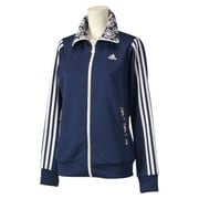S03511 [W ADIDASBLOOM ジャージ ITX20 レディース Mサイズ カレッジネイビー/パールグレー]