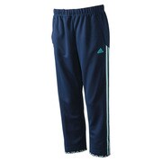 S03520 [W ADIDASBLOOM クロップドジャージパンツ ITX22 レディース Sサイズ カレッジネイビー]