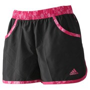 S03525 [W ADIDASBLOOM ウインドショーツ ITX24 レディース Mサイズ ブラック]