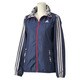 S03530 [W ADIDASBLOOM ウインドブレーカージャケット T ITX26 レディース Sサイズ カレッジネイビー/パールグレー]
