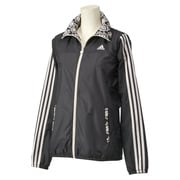 S03531 [W ADIDASBLOOM ウインドブレーカージャケット T ITX26 レディース OTサイズ ブラック]