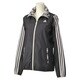 S03531 [W ADIDASBLOOM ウインドブレーカージャケット T ITX26 レディース Sサイズ ブラック]