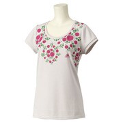 S03536 [W adidasbloom ショートスリーブTシャツ ITX28 レディース Mサイズ パールグレーS14]