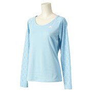 S03541 [W ADIDASBLOOM ロングスリーブ T シャツ ITX29 レディース Sサイズ フロストブルーF14]